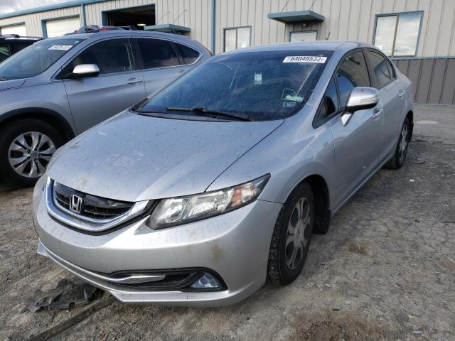 Photo 2 from auction – 2013 HONDA CIVIC HYBR with VIN 19XFB4F2XDE200451