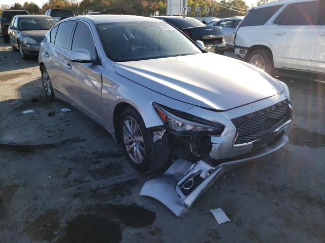INFINITI Q50 BASE 2015 with VIN JN1BV7AP7FM343780 - Photo from auction