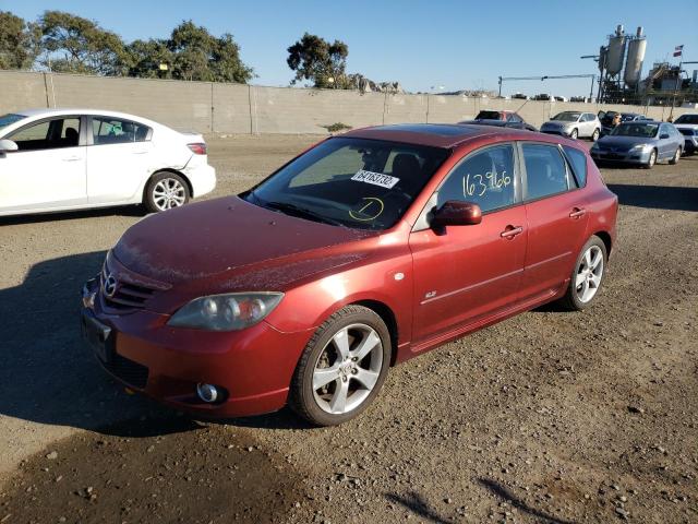 Photo 2 from auction – 2006 MAZDA 3 HATCHBAC with VIN JM1BK344X61418943