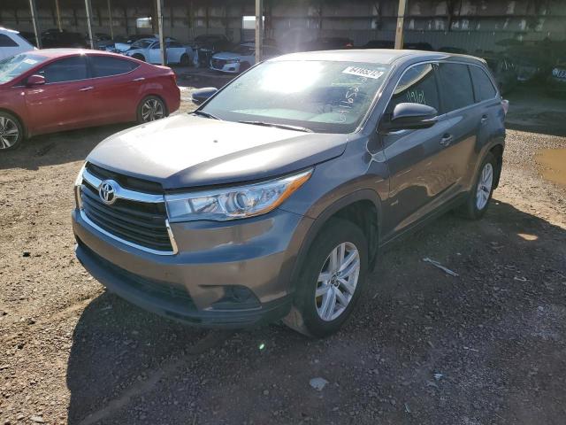 Photo 2 from auction – 2016 TOYOTA HIGHLANDER with VIN 5TDBKRFH6GS319365
