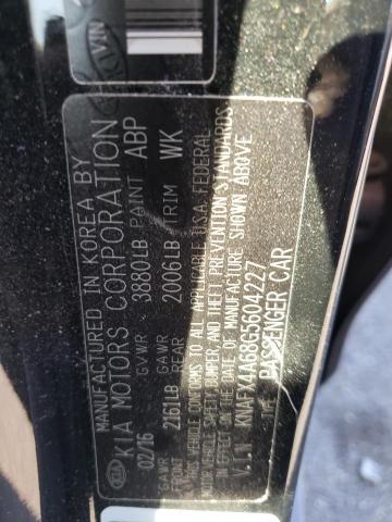 Photo 10 from auction – 2016 KIA FORTE LX with VIN KNAFX4A68G5604227