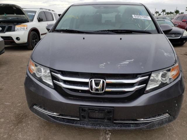 Photo 9 from auction – 2017 HONDA ODYSSEY EX with VIN 5FNRL5H61HB016189