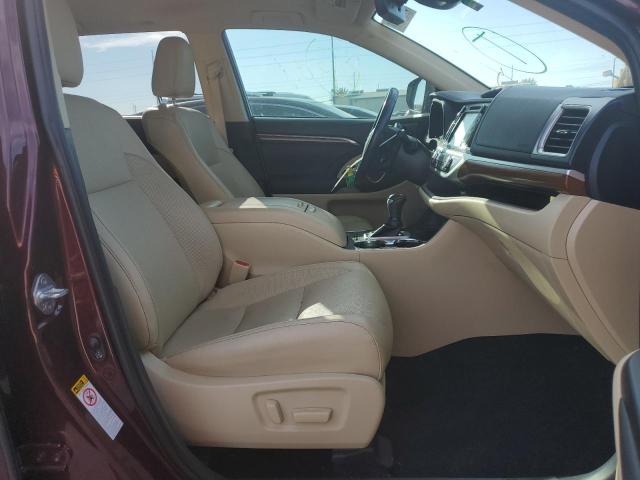 Photo 5 from auction – 2019 TOYOTA HIGHLANDER with VIN 5TDYZRFH2KS290249