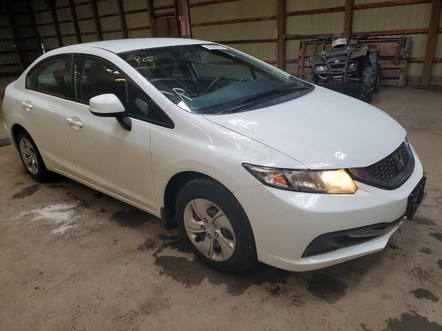 HONDA CIVIC LX 2013 with VIN 2HGFB2F41DH107152 - Photo from auction