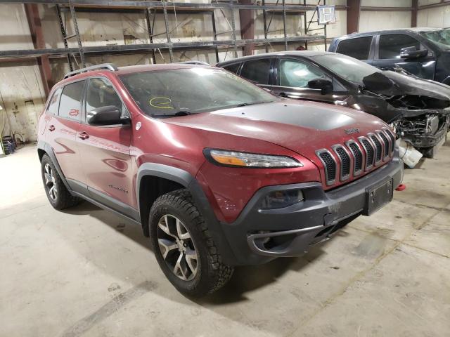 JEEP CHEROKEE T 2014 with VIN 1C4PJMBS2EW161665 - Photo from auction