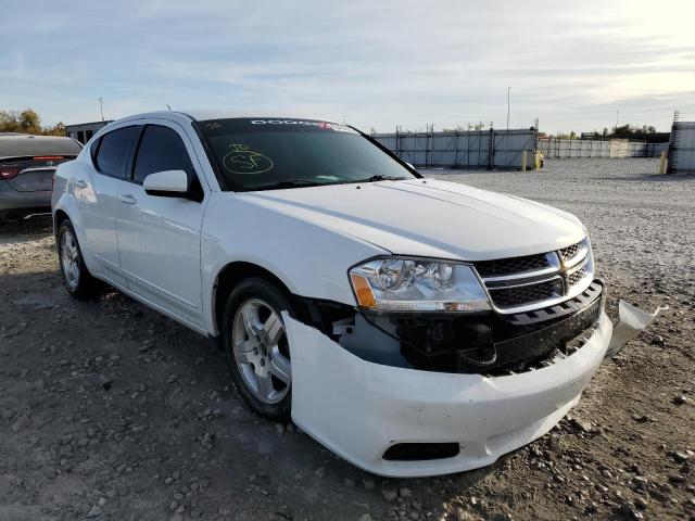 DODGE AVENGER SX 2012 with VIN 1C3CDZCB2CN156992 - Photo from auction