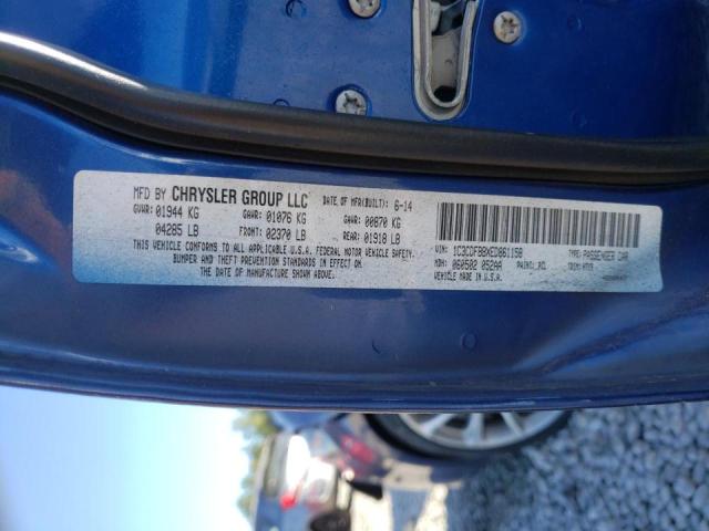 Photo 10 from auction – 2014 DODGE DART SXT with VIN 1C3CDFBBXED861158