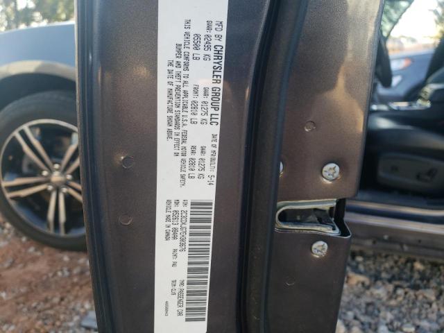 Photo 10 from auction – 2014 DODGE CHARGER SX with VIN 2C3CDXJG7EH303676