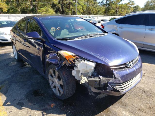 HYUNDAI ELANTRA GL 2012 with VIN 5NPDH4AE5CH128169 - Photo from auction