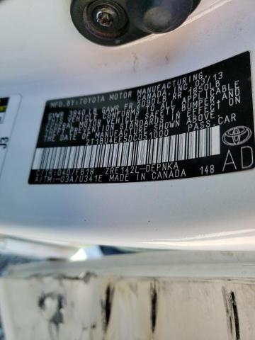 Photo 10 from auction – 2013 TOYOTA COROLLA BA with VIN 2T1BU4EE5DC051000