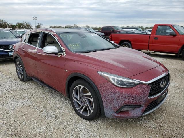 INFINITI QX30 BASE 2018 with VIN SJKCH5CP8JA049693 - Photo from auction