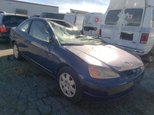 HONDA CIVIC SI 2001 with VIN 1HGEM229X1L045577 - Photo from auction