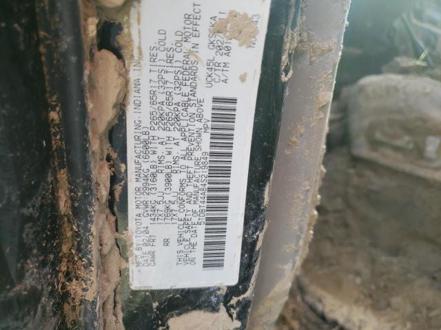 Photo 10 from auction – 2004 TOYOTA SEQUOIA SR with VIN 5TDBT44A84S219849
