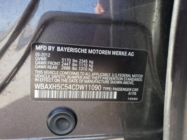 Фото 10 с аукциона – 2012 BMW 528 XI с VIN WBAXH5C54CDW11090