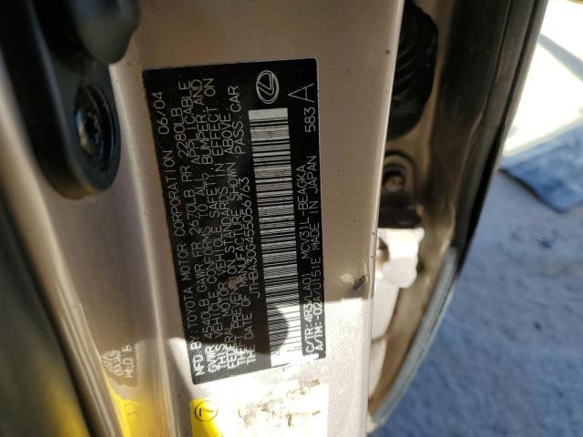Photo 10 from auction – 2005 LEXUS ES 350 with VIN JTHBA30G455056763