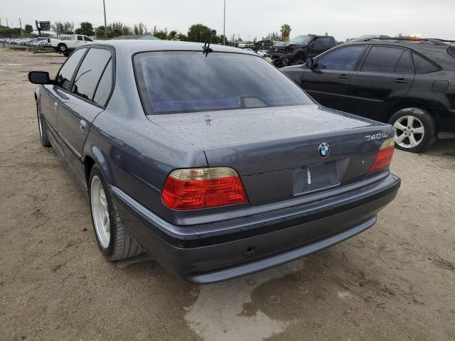 Photo 3 from auction – 2001 BMW 740 IL with VIN WBAGH83431DP30206