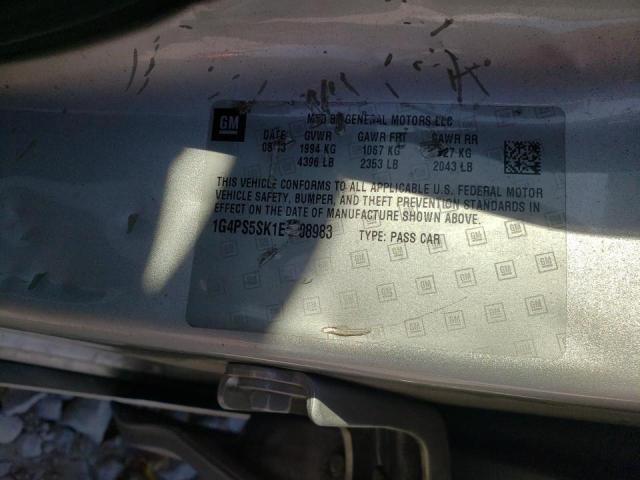Photo 10 from auction – 2014 BUICK VERANO with VIN 1G4PS5SK1E4108983