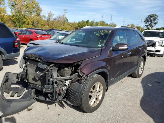 Photo 2 from auction – 2015 KIA SORENTO LX with VIN 5XYKTCA60FG624453