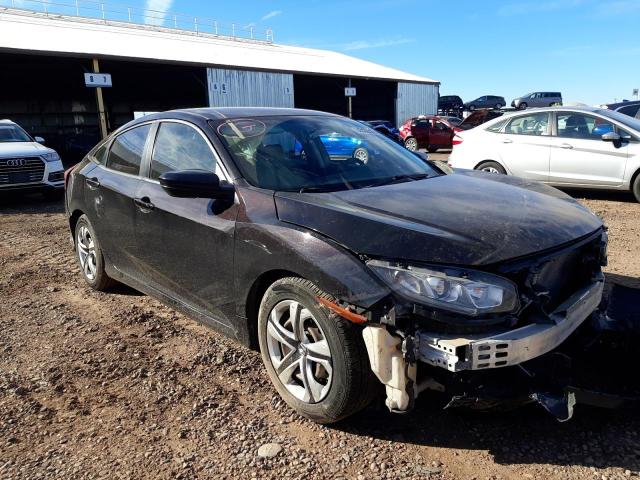 HONDA CIVIC LX 2016 with VIN 19XFC2F57GE089809 - Photo from auction