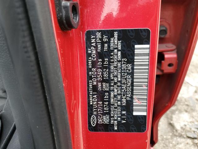 Photo 10 from auction – 2015 HYUNDAI ACCENT GS with VIN KMHCT5AE3FU213873