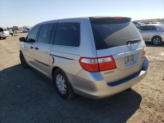 Photo 3 from auction – 2007 HONDA ODYSSEY LX with VIN 5FNRL382X7B101693