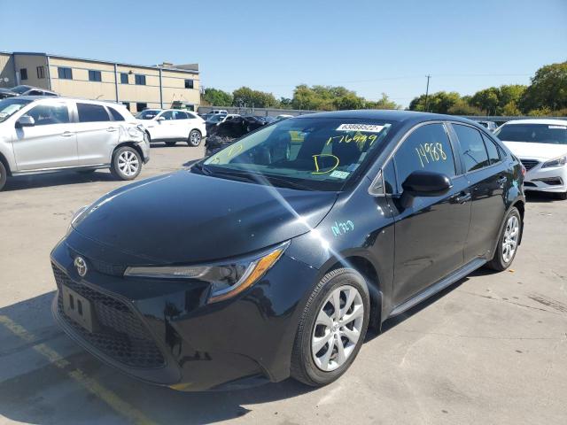 Photo 2 from auction – 2021 TOYOTA COROLLA LE with VIN 5YFEPMAE6MP176999