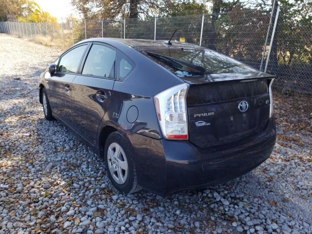 Photo 3 from auction – 2010 TOYOTA PRIUS with VIN JTDKN3DU9A0229898