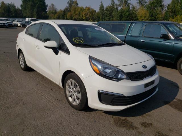 KIA RIO LX 2016 with VIN KNADM4A33G6603924 - Photo from auction