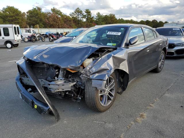Photo 2 from auction – 2019 DODGE CHARGER SX with VIN 2C3CDXJG6KH756229