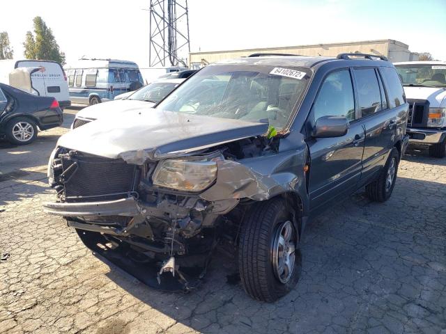 Photo 2 from auction – 2007 HONDA PILOT EXL with VIN 2HKYF18527H516039