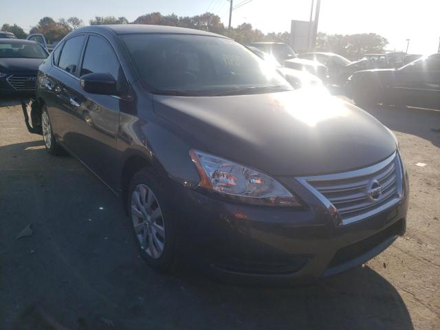NISSAN SENTRA S 2014 with VIN 3N1AB7APXEY233175 - Photo from auction