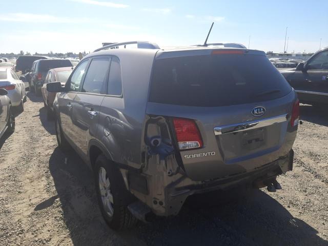 Photo 3 from auction – 2013 KIA SORENTO LX with VIN 5XYKT3A67DG418527