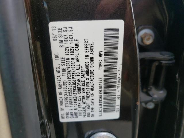 Photo 10 from auction – 2014 ACURA RDX TECHNO with VIN 5J8TB3H52EL001523