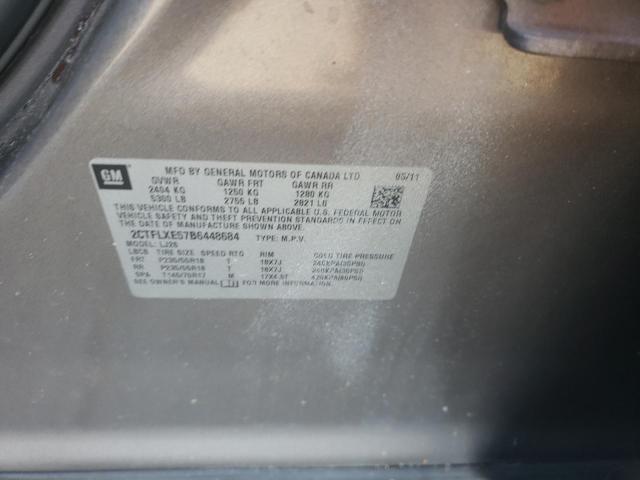 Photo 10 from auction – 2011 GMC TERRAIN SL with VIN 2CTFLXE57B6448684