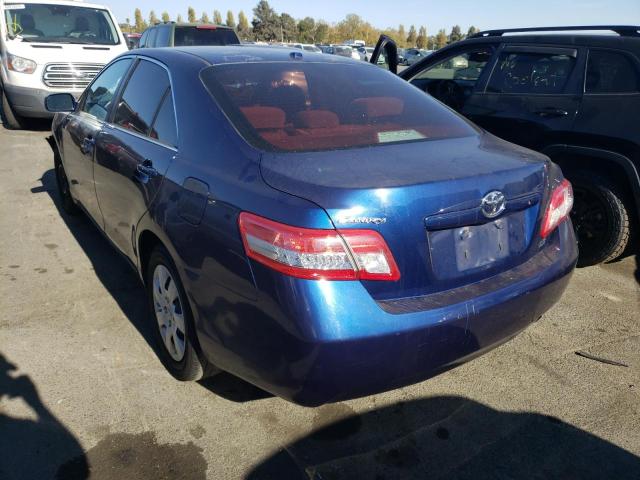 Photo 3 from auction – 2011 TOYOTA CAMRY BASE with VIN 4T1BF3EK3BU584694