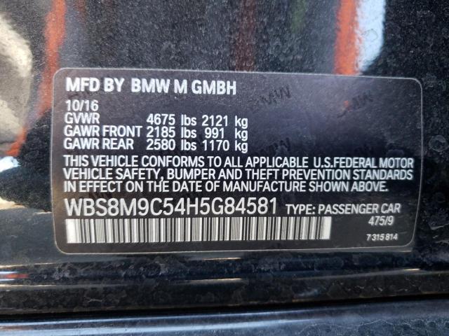 Photo 10 from auction – 2017 BMW M3 with VIN WBS8M9C54H5G84581