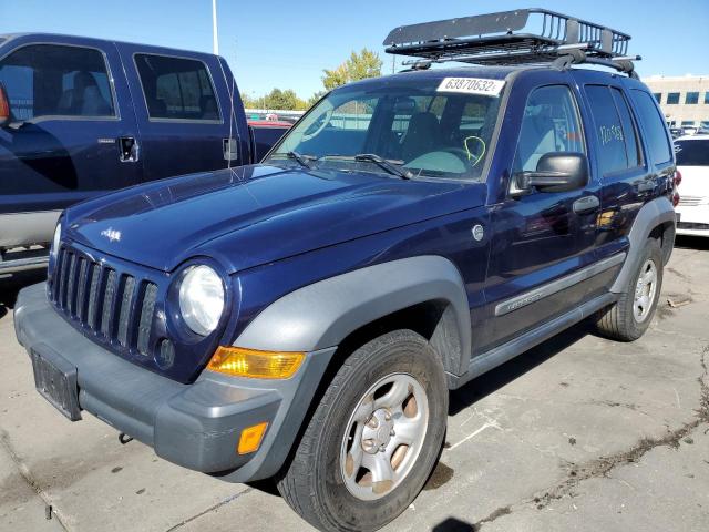 Photo 2 from auction – 2007 JEEP LIBERTY SP with VIN 1J4GL48K37W629255