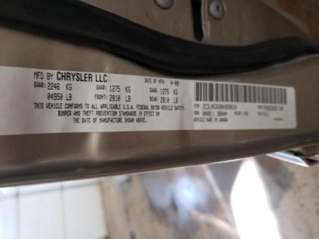 Photo 10 from auction – 2008 CHRYSLER 300 with VIN 2C3LA53G88H268810