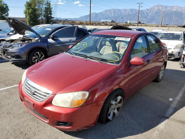 Photo 2 from auction – 2008 KIA SPECTRA EX with VIN KNAFE122685553375