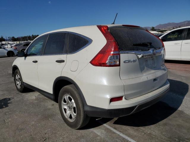 Photo 3 from auction – 2015 HONDA CR-V LX with VIN 5J6RM3H36FL001554