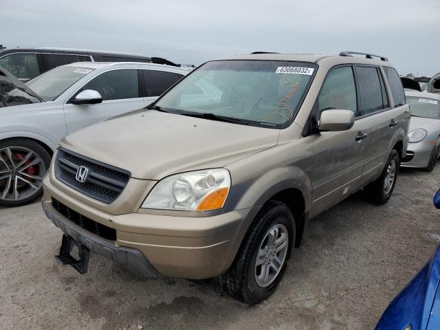 Photo 2 from auction – 2005 HONDA PILOT EXL with VIN 5FNYF18595B014818