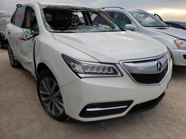 ACURA MDX TECHNO 2014 with VIN 5FRYD4H48EB035043 - Photo from auction