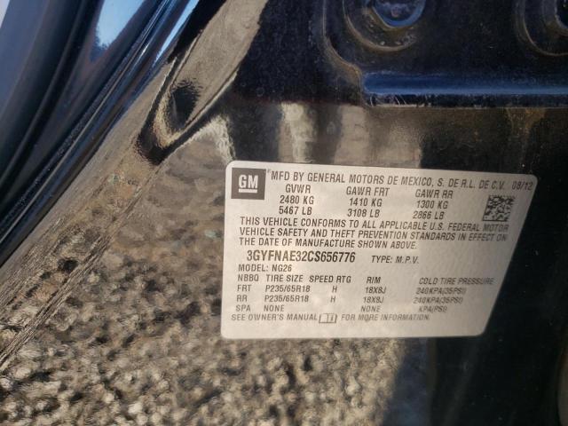 Photo 10 from auction – 2012 CADILLAC SRX LUXURY with VIN 3GYFNAE32CS656776