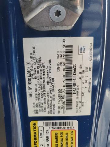 Photo 10 from auction – 2018 FORD MUSTANG with VIN 1FA6P8TH4J5136633