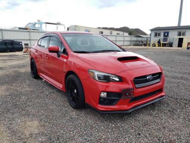 SUBARU WRX 2017 with VIN JF1VA1B64H9827605 - Photo from auction