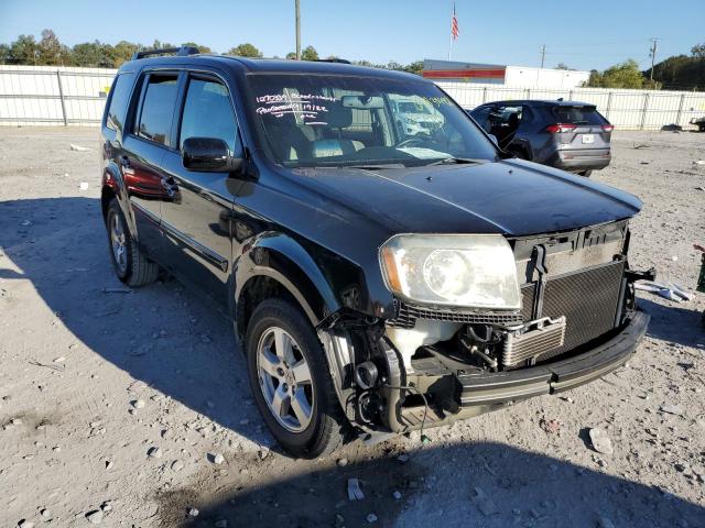 HONDA PILOT EXL 2011 with VIN 5FNYF3H50BB010597 - Photo from auction