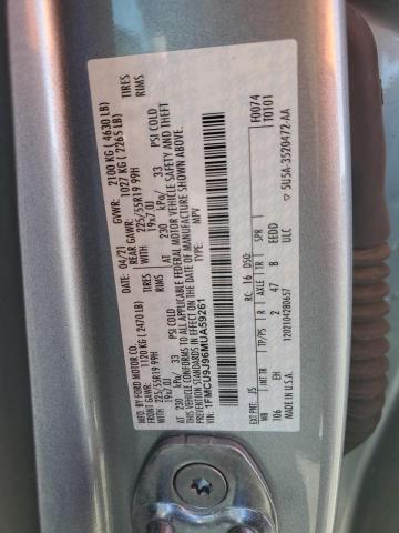 Photo 10 from auction – 2021 FORD ESCAPE TIT with VIN 1FMCU9J96MUA59261