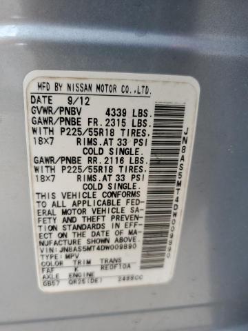 Photo 10 from auction – 2013 NISSAN ROGUE S with VIN JN8AS5MT4DW009890