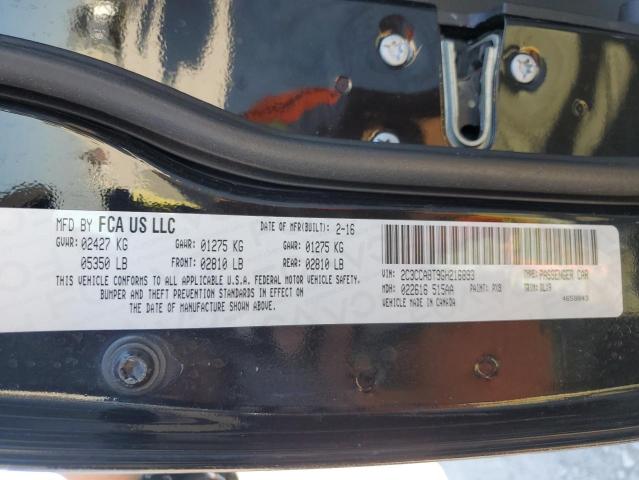 Photo 10 from auction – 2016 CHRYSLER 300 S with VIN 2C3CCABT9GH216893