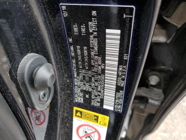 Photo 10 from auction – 2019 TOYOTA HIGHLANDER with VIN 5TDZARFH1KS045860